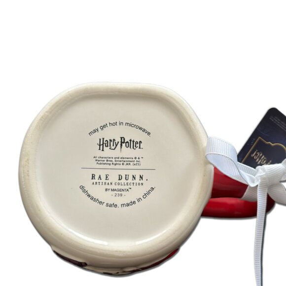 Harry Potter Gift Idea: Rae Dunn Wizard Chess Champion Double Sided Mug NWT - Picture 5 of 6
